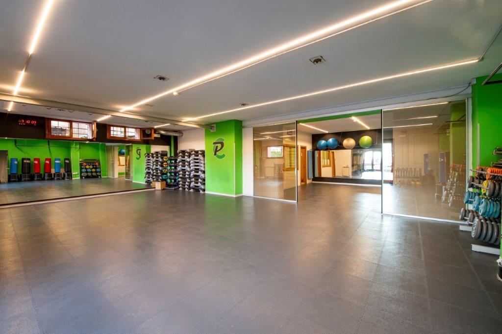 Sala Pilates a pavimento — Physical Center, Siena